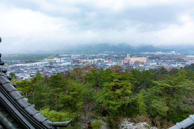 伊賀上野城からの風景